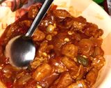 A picture of step 4 of Fried Rice & Chilli Fish.