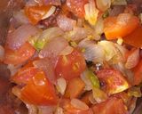 A picture of step 4 of Chole Masala.