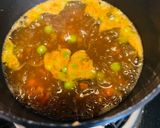 A picture of step 2 of Sour and Hot Soup.