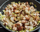 Foto del paso 3 de la receta: Espirales con shitaki y alcachofas