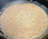 Foto del paso 5 de la receta: Colitas de rape con langostinos y almejas