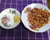 Foto langkah ke 1 dari resep Oseng Kacang Panjang Tempe Teri.