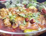 A picture of step 4 of Beef Achar ghost.