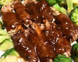 Foto langkah ke 4 dari resep Beef Enoki saus barbeque.