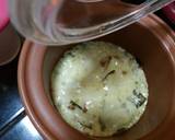 MPASI 8m Bubur Bayam Opor Ayam langkah memasak 2 foto