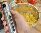 Foto del paso 2 de la receta: Pimientos rojos rellenos de tortilla de patatas en Airfryer Proscenic T31 de 15L