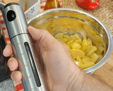 Foto del paso 2 de la receta: Pimientos rojos rellenos de tortilla de patatas en Airfryer Proscenic T31 de 15L