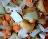 A picture of step 2 of Fruit salad.