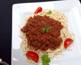 A picture of step 6 of Spaghetti Bolognese (Italian Style).
