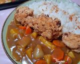 Foto langkah ke 9 dari resep Japanese Chicken Karaage Curry.