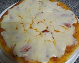 Foto del paso 6 de la receta: Pizza de sémolin con cebolla caramelizada. 🍻🍕