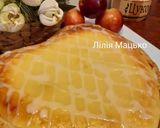 Фото кроку 3 до Сирний пиріг з яблуками та вишнями 🍎.