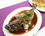 A picture of step 5 of Steamed Grouper Restaurant Style.