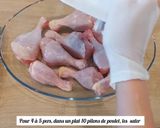 Une image de l'étape 1 de Poulet au four, poivrons et pdt, recette 🇮🇹.