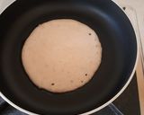 A picture of step 2 of Eggless Barley Pancake.
