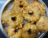 A picture of step 5 of Sabudana Vada (Party Time)🧡🧡.