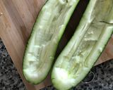 Foto del paso 1 de la receta: Calabacines rellenos