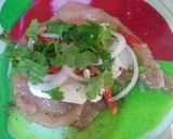 Foto del paso 1 de la receta: Pechuga rellena de vegetales, cocida al sartén
