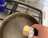 A picture of step 9 of Frieda’s Rhubarb Cake.