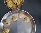 A picture of step 5 of Makhana ladoo.