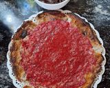 Foto del paso 5 de la receta: Tarta helada de Banana 🍌y coco🥥, rellena de frutillas 🍓 con capa de chocolate🍫 🎉🤤