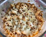 A picture of step 3 of Pink Sauce Pasta in Microwave.