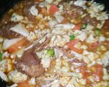 A picture of step 4 of Mutton gobhi.