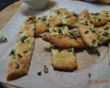 A picture of step 10 of Keto Garlic Bread with almond flour   نان سیر با آرد بادام.