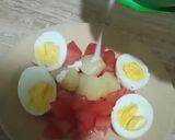 Foto langkah ke 3 dari resep Salad Tomat Telur untuk diet (W#51).