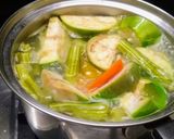 A picture of step 1 of Drumsticks Curry With Veggies/Chhuin Santula.