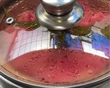 Foto langkah ke 3 dari resep Kelapa Parut Pink (Buah Naga) untuk Baluran Lupis/Kue Lainnya.