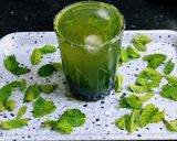 A picture of step 5 of Mint lemonade (welcome drink).