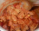 A picture of step 3 of Andhra Mutton Curry.