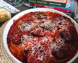 Szicíliai spagettival töltött Padlizsán Doppia recept fázis 8 fotója