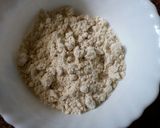 A picture of step 1 of Walnut Rabri (chocolate touch).