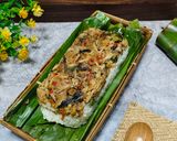Foto langkah ke 6 dari resep Nasi Bakar Tongkol Suwir.