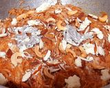 A picture of step 4 of Khoye wali sewaiyan.