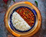 A picture of step 8 of Rajma-Chaawal.
