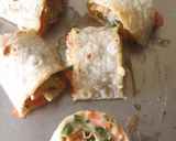 A picture of step 5 of Tortilla Pinwheels.