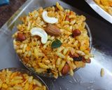 A picture of step 7 of Low-Oil Sweet and Tangy Chivda (Khatta Meetha Chivda).