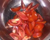 Hình bước làm 1 của món Canh nấm đậu hũ non