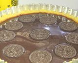Foto langkah ke 4 dari resep Pie Puding Coklat Oreo Teflon.