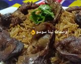 صورة لخطوة 3 من وصفة كبسه الشعريه بقوانص الدجاج