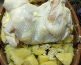 Foto del paso 7 de la receta: Pollo al horno en brin(salmuera)