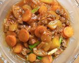 Foto langkah ke 4 dari resep Spicy Gochujang Stew with Meat.