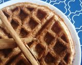 A picture of step 4 of Chaffle Churro 🧇 (Cheese Waffle, Flourless) Keto.