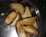 A picture of step 1 of Caramelized pear.