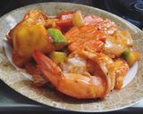 รูปขั้นตอนการทำที่ 6 ของ ผัดเปรี้ยวหวานกุ้ง