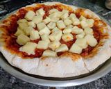 Foto del paso 3 de la receta: Pizza con borde de cheddar