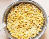 A picture of step 4 of Cauliflower kadalai paruppu /chana dal paal/milk koottu.